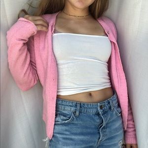 Tommy Hilfiger Vintage Pink Button Up